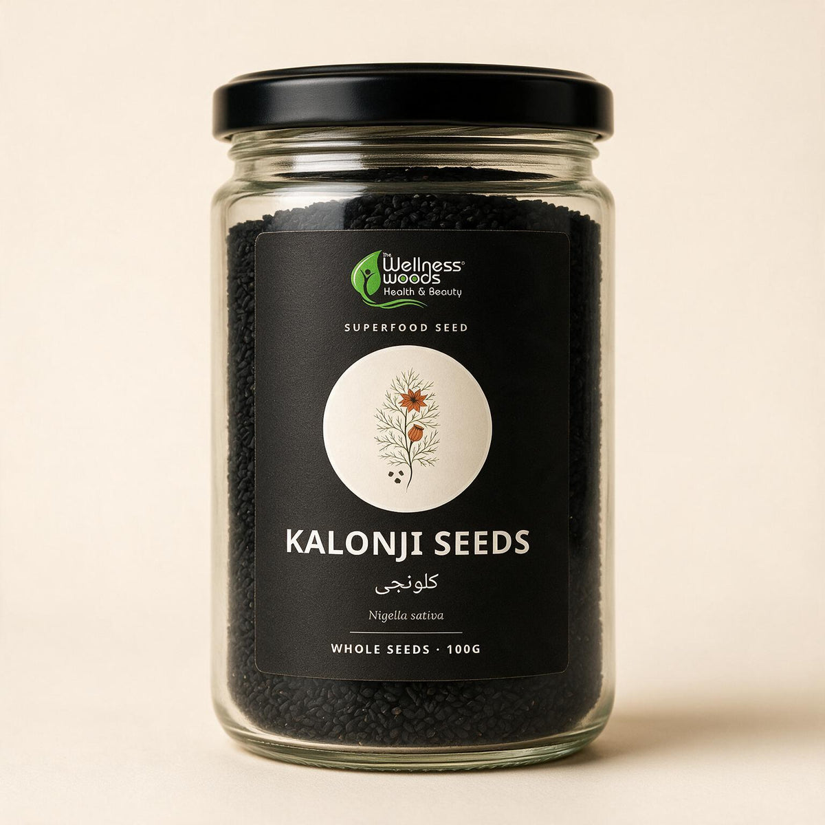 Kalonji Seeds — Whole Seeds (100g)