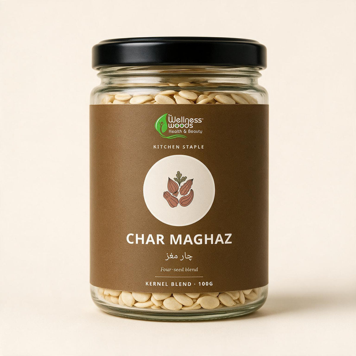 Char Maghaz — Four-Seed Kernel Blend (100g)